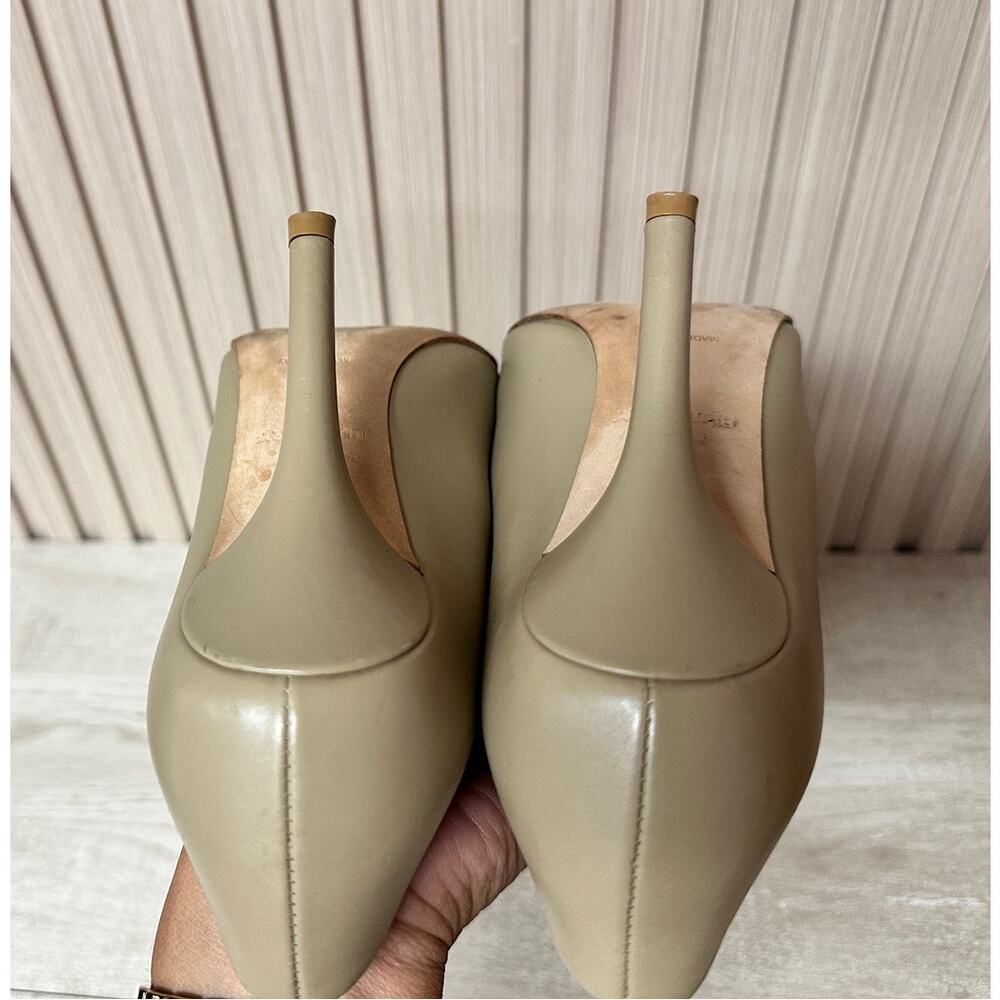 Burberry Ezra TB Leather Pumps in Nude Sz IT36/US6 Womens Shoes - Picture 8 of 16